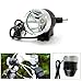 RioRand 4 Mode 1200 Lm Cree Xml T6 Bulb LED Bicycle Bike Headlight Lamp Flashlight Light Headlamp