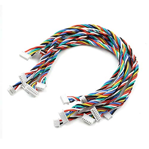 9 PCS 1.25mm to 1.25mm Pitch Cable Wire for Pixhawk APM2.8 2.6 Flight Controller Quadcopter RC Drone 3Pin to 8P - Thumbnail 5
