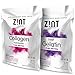 Zint Collagen Peptides + Gelatin Powder Set (16 oz each): Premium Paleo-Friendly, Keto Certified, Grass-fed Hydrolyzed Protein and Thickener