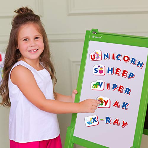 Little World Foam Alphabet 87 ABC Fridge for Kids