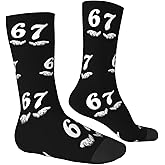 67 Socks Meme Funny 6 7 Socks Novelty Design for Girls Boys Women Men