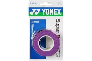 YONEX Overgrip Super GRAP 3 Pack - Tennis, Badminton, Squash - Choice of Colors