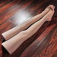 GZMUS - Home Security Soft Silicone Lifesize Female Long Leg Foot Mannequin 1 Pair Display Shoes Sandal Sock Art Sketch Bone Nail Knee Bendable