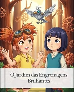 Livro O Jardim das Engrenagens Brilhantes