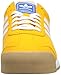 adidas Originals Men's Samoa Retro Sneaker Running Shoe, Collegiate Gold/White/Metallic/Gold, 8.5 M US