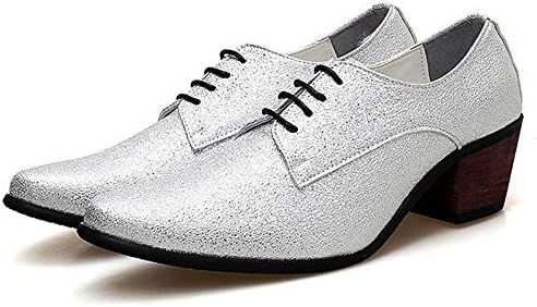 silver prom shoes men