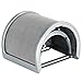Neewer Arch-shaped Microphone Wind Pop Filter Mask Shield with Elastic Rubber Bands for Mic Studio Acoustic Recording Broadcasting Podcasting, Stainless Steel Mesh and Foam Layer (Silver)