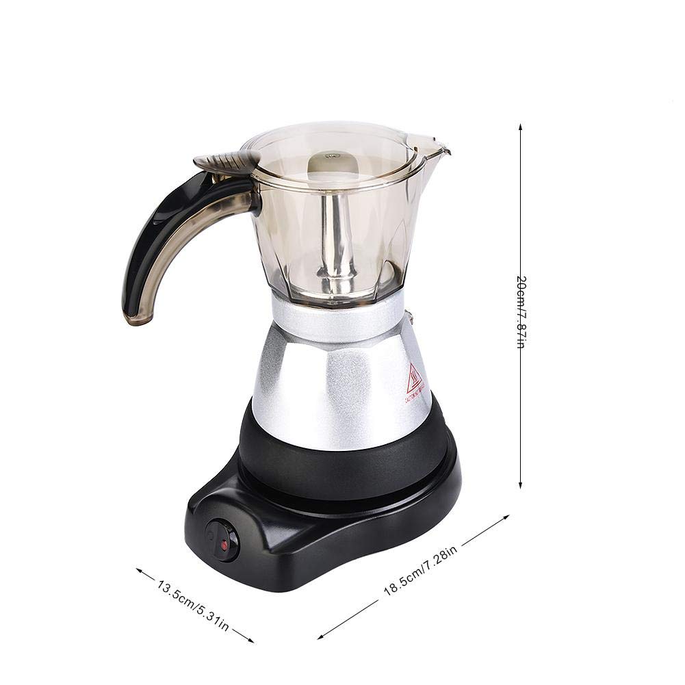 Cafetera, gran capacidad eléctrica Moka Pot Stovetop ...