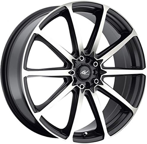 ICW Banshee 17 Machined Black Wheel / Rim 5x105 &amp; 5x4.5 with a 42mm Offset and a 73 Hub Bore. Partnumber 215MB-7751942