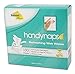 Handynaps Alcohol-Free Hand Wipes With Fresh Lemon Scent, Gentle On The Skin - Box of 100 Individually Wrapped Wipes For Adults and Kids, Travel Essentials