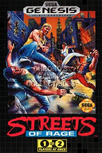 CGC Huge Poster - Streets of Rage 1 Sega Genesis - SEG015 (16" x 24" (41cm x 61cm))