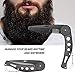 Newkelly Comb Folding Beard Hair Straightener Hairdressing Salon Straightening Brush