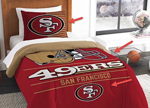49ers Bed Set Full