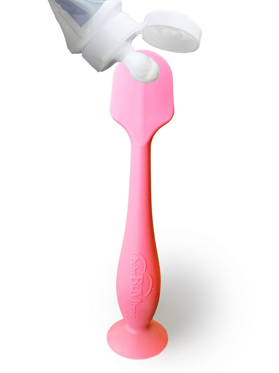Baby Bum Brush Diaper Cream Applicator Tool (pink) BPA free, 100