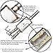 TOTALFLOW 314633 14 Inch Muffler 09-18 1500 Direct Fit Exhaust 2009-2018 Dodge Ram 1500-409 Stainless Steel