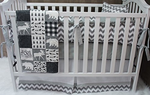 moose nursery bedding