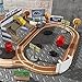 Kidkraft Disney Pixar Cars 3 Thomasville 50 Piece WoodenTrack Set with Accessories