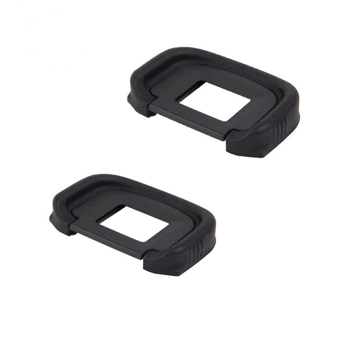 HomyWord 2 PCS Eyepiece/Eye cup Viewfinder For Canon EOS-1D X EOS-1Ds Mark III EOS-1D Mark IV EOS-1D Mark III EOS 5D Mark III 5D3 EOS 5D Mark IV 5DSR 5DS 7D Mark II 7D2 7D Replace Canon EG
