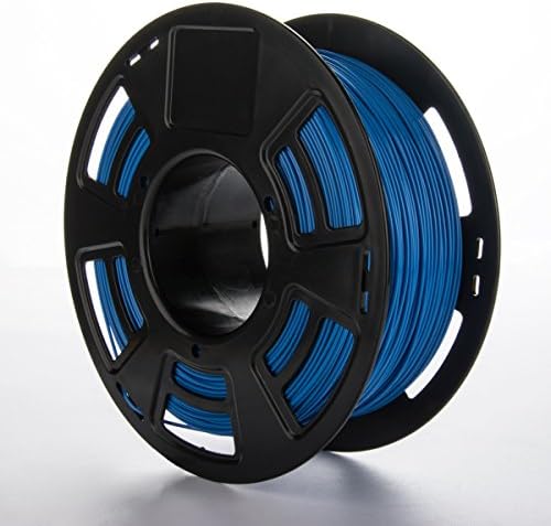 Tactink 3D PLA Printer Filament, Dimensional Accuracy +/- 0.03 mm, 1 kg Spool, 1.75 mm, Blue