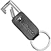 Leather Keychain for Men or Women from Designer Kalibrado with Detachable Key Fob, Holder for Belt, Black Ring and Snap Hook Chain, Best for Car, Valet, Home or Office Keys, Enhance Your Style Now!