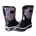 WTW Mid Calf Rain Boots for Women - Waterproof Insulated Neoprene Mud Boots Outdoor Hunting Garden Boots