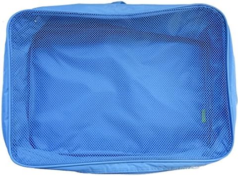 Romwell large packing cubes luggage packing organizers for week trip 1pcs (L, blue)