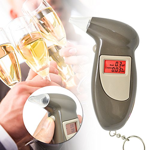 Digital Breathalyzer Analyzer Breath Alcohol Tester (LED)