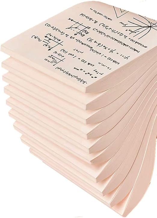 ZCX 1000 hojas de borrador asequibles, Beige, Papel de