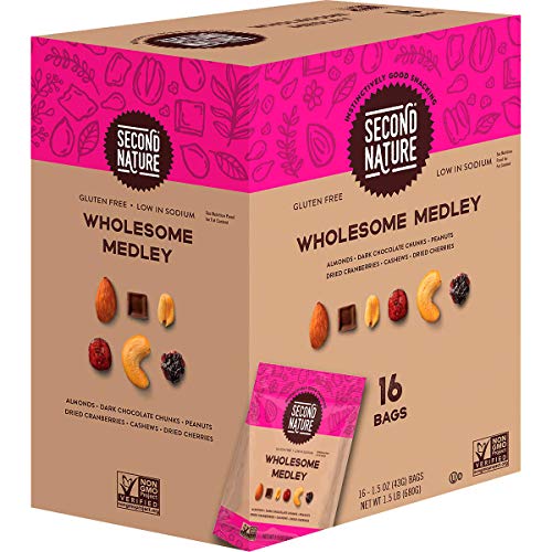 Bulk Pack Trail Mix (Second Nature, Wholesome Medley, 16-pack)
