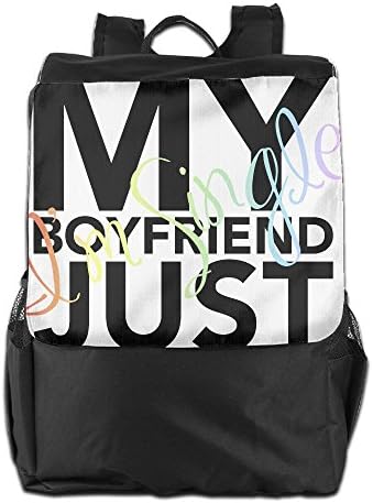 Convenient Outdoor Men And Women Travel Backpack I Love My Boyfriend Travel Knapsack