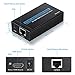 HDMI Extender,OCDAY 196Feet/60Meter 1080P Hdmi Extender over Single Cat 5e/6 Ethernet Cable Support 3D Video,EDID Function