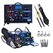 F2C 2in1 862d+ SMD Soldering Iron Hot Air Rework Station LED Display W/4 Nozzle 110V