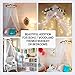 Bobo and Bee - Enchanted Bed Canopy Mosquito Net For Girls, Kids, Baby, With Detachable Pink Rose and Ivy Garland - Twin Size, White with Satin Trim - Perfect Boho Woodland Nursery Decor