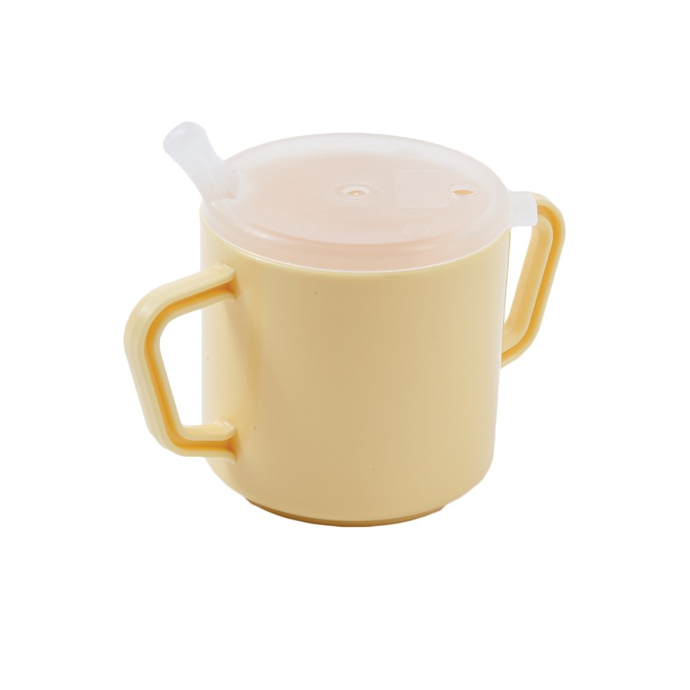 NRS Healthcare Feeding Mug with Narrow Spout and Feeder Lid