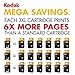Kodak V65MEGA3ECO/37 Verite Wireless Color Photo Inkjet Printer with Scanner and Copier and XL Ink Bundle, Black