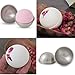 LoveS DIY Bath Bomb Mold with 3 Sizes 6 Sets 12 Pieces for Crafting Your Own Fizzles