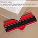 Contour Gauge Duplicator, 10 Inch Shape Contour Gauge Duplicator/Tools Mode Contour/Copy Gauge Contour Gauge Duplicator/Standard Wood Marking Tool/Tiling Laminate Tiles General Tools (Red)