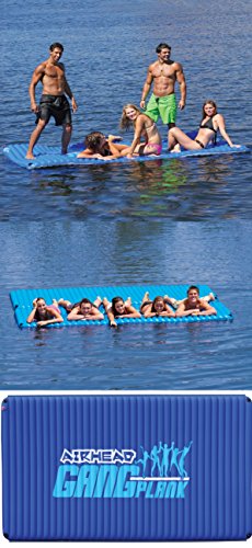 NEW-AIRHEAD-AHGP-6-Gang-Plank-Inflatable-Floating-Mat-Platform-Island-Water-Raft