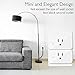 YTE SWA5 Smart Plug, Wifi Outlet Works with Alexa Mini Socket with Timer Function, No Hub Required, 16A(2 pack)