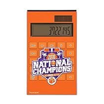 Clemson Tigers 2016 National Champions Desktop Calculator NCAA