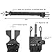 Balight Outdoor Survival Bracelet Cord Paracord Flint Fire Starter Scraper Whistle Gear Kits,Set of 1\2\5\10