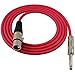 GLS Audio 6ft Patch Cable Cords - XLR Female to 1/4