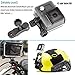 Gurmoir Aluminum Alloy 360 Degree Rotation Ball Joint Mount Swivel Arm Mount For Gopro HERO 7/Hero 6/Hero 5/HERO (2018)/ 5 4 Session/ Hero 4 3/ YI and More Action Cameras