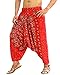 SARJANA HANDICRAFTS Mens Womens Rayon Mandala Pockets Harem Pants Yoga Drop Crotch Trouser