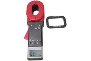 ETCR2000A+ Ground Earth Tester, Digital Clamp Meter Ground Earth Meter Tester with LCD Display