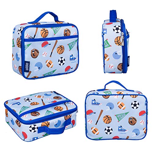 image for Wildkin Kids Insulated Lunch Box for Boys and Girls, Perfect Size for 
