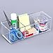 SONGMICS 3 in 1 Vanity Organizer Clear Makeup Brushes Storage Holder UJMU05T