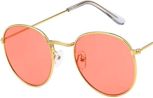 retro round frame sunglasses