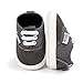 Kuner Baby Boys Girls Canvas Rubber Sole Non-Slip Sneaker First Walkers Shoes (12cm(6-12months), Dark Gray)