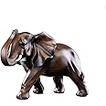 Elephant Statue Wealth Lucky Figurine Office Home Decor Elephant Sculpture Gift